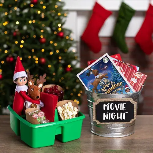 Elf Movie Night Treat Tray