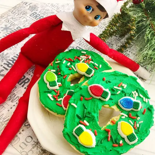 Elf with Christmas Breakfast