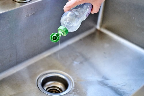 Give Dish Soap a Try Get Rid of Drain Flies