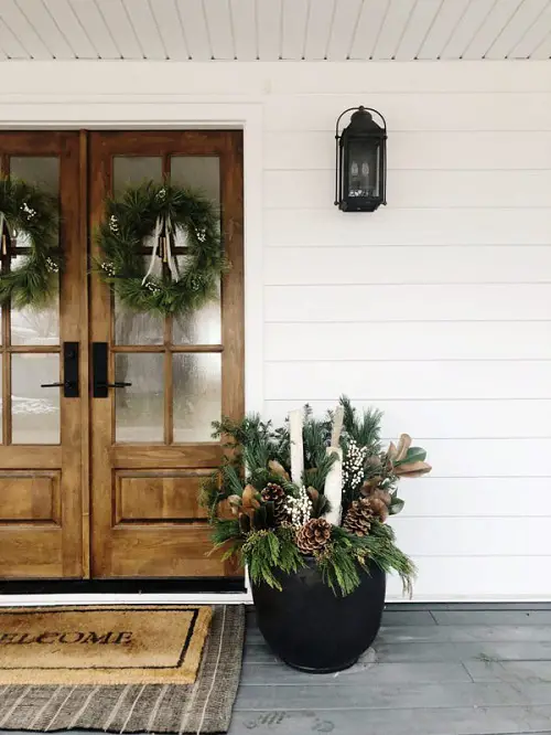 Porch Container Garden 