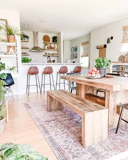 Kitchen and Dining with Nature's Touch