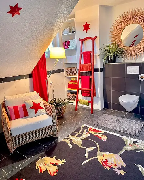 Fantastic Christmas Bathroom Decor Ideas with Plants 1