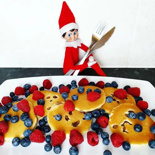 Elf on the Shelf Pancake Treats