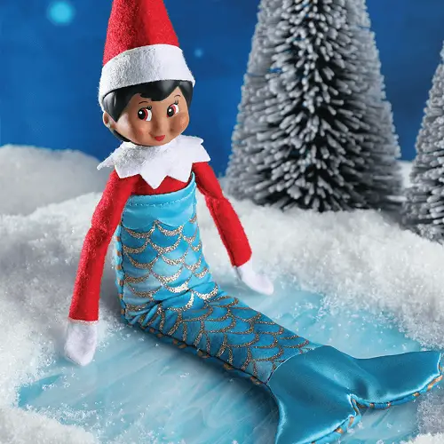 Elf Mermaid in a Pond