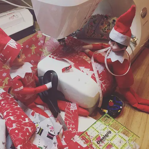 Elf Stitching his Costume