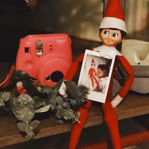 Elf on the Shelf Polaroid Idea