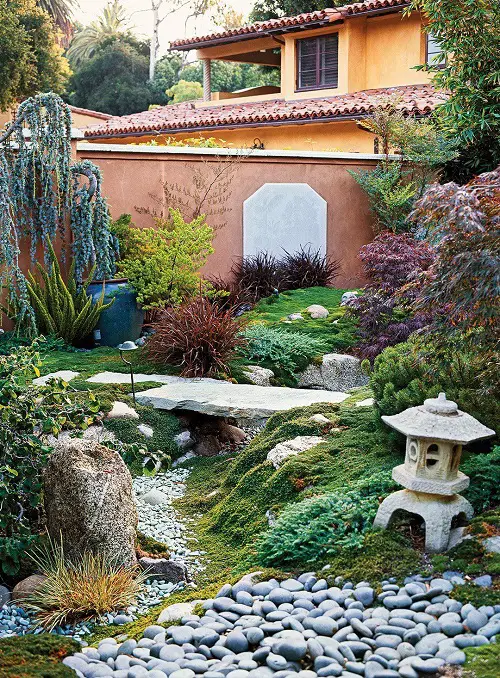Dry Creek with Bridge