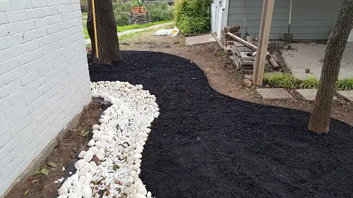 White and Black Dry Creek Bed