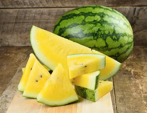 Amazing Yellow Watermelons