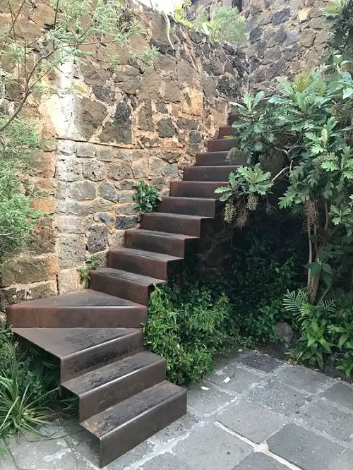 Flowerbed Under the Staircase