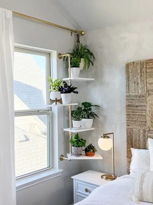 Inside, a Little Nook Transformed Into a Mini Garden Ideas