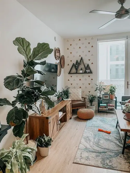 Tiny Nook Made into a Mini Garden Indoors Ideas