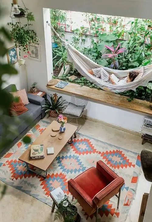top best Tiny Nook Made into a Mini Garden Indoors Ideas