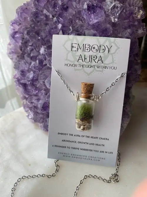 DIY Jewelry with Plant Ideas You Must Try Terrarium Necklace