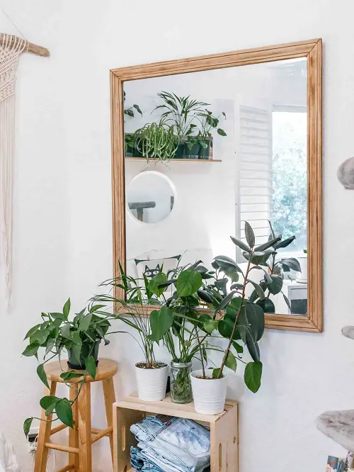 a Little Nook Transformed Into a Mini Garden Ideas

