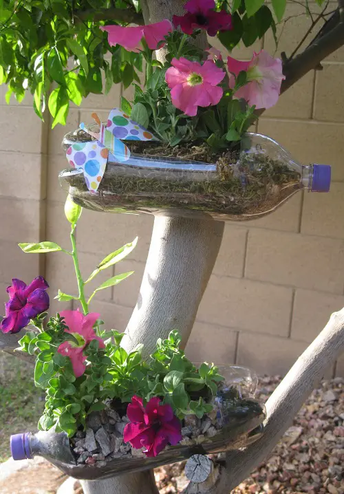Genius Things to Do in Garden with Soda Bottles 1