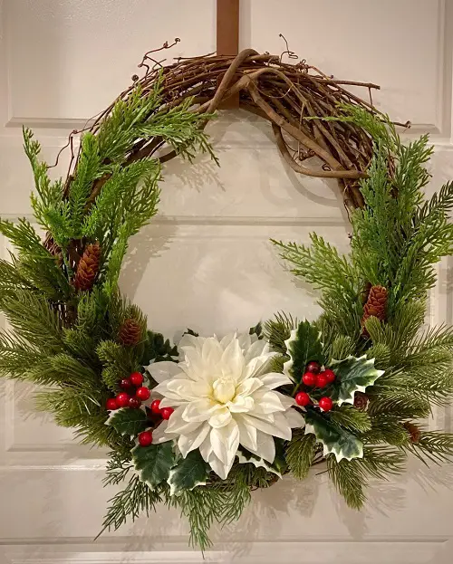 Grapevine bloom Wreath Ideas