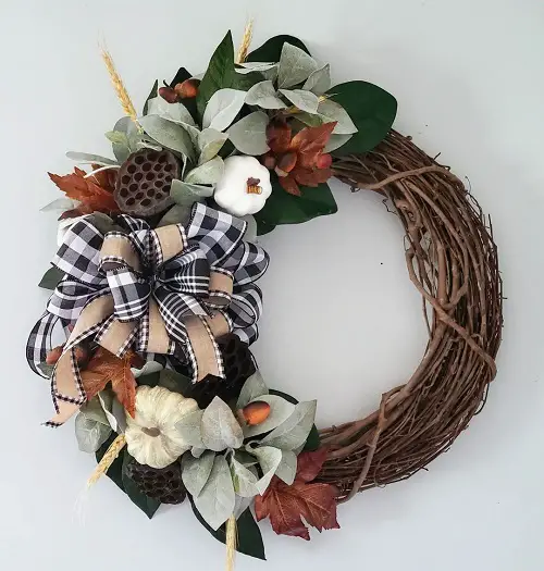 A Divided Grapevine Wreath ideas