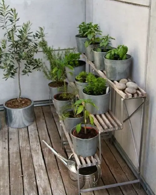 Porch Herb Garden Ideas 1