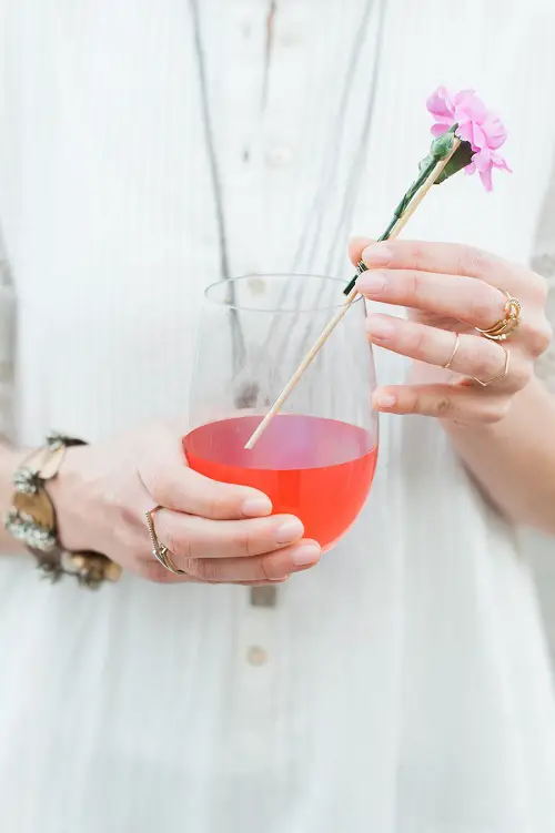 Flower Stirrers for garden party