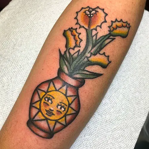 venus Flytrap Plant Tattoo Ideas