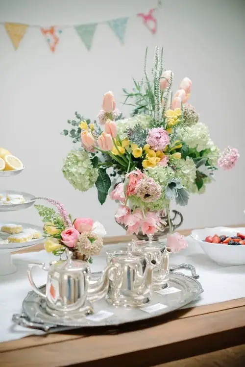 Backyard Tea Party for garden party