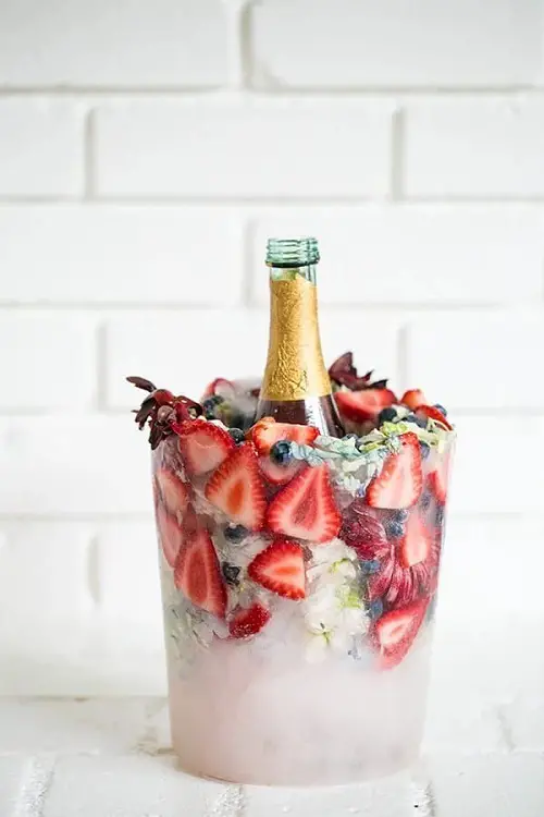 Ice Bucket Décor garden party ideas