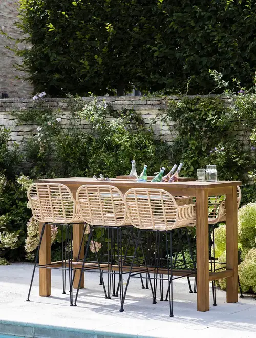 Bar Table for Garden Party ideas
