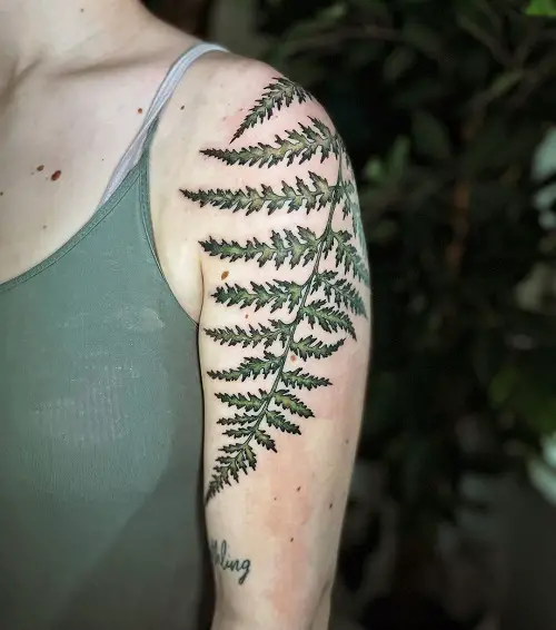Eagle Firm Plant Tattoo Ideas