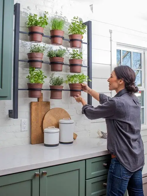 Diy Porch Herb Garden Ideas 8