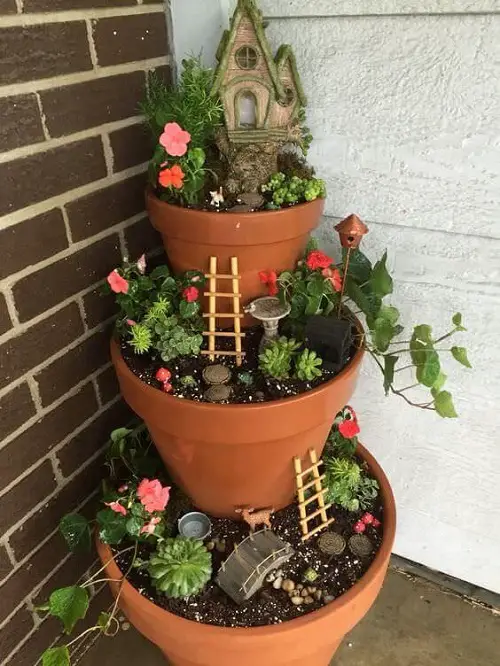 best Tiered Fairy Garden Planter
