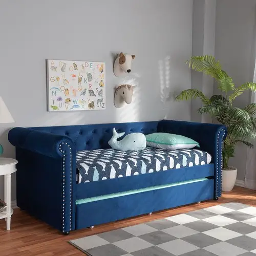 Blue Daybed Ideas for Small Spaces