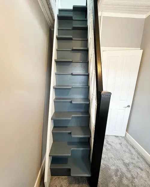 staggered Stair Ideas for little Spaces