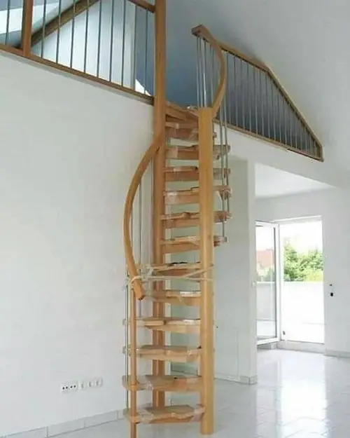 Step split Stair Ideas for Small Spaces