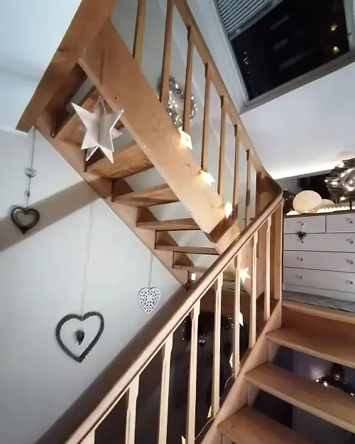 Wooden Stair Ideas for lading Drawer