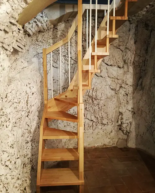 Wooden Stair Ideas for Small Spaces