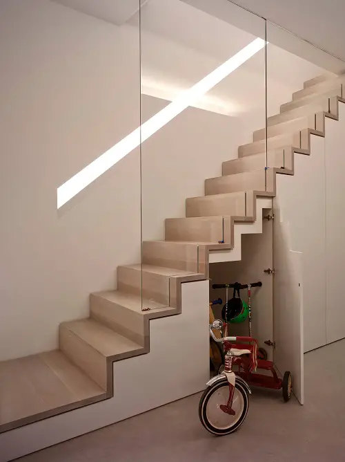 Contemporary Staircase Ideas for Small Spaces