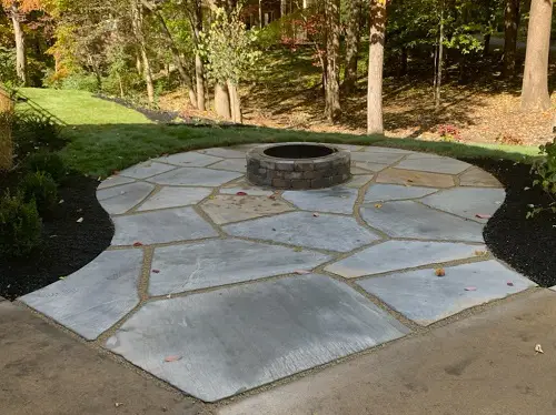 Patio Space with Firestone