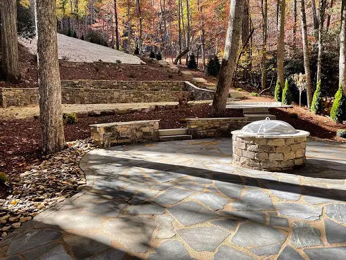 Country Side Flagstone Patio