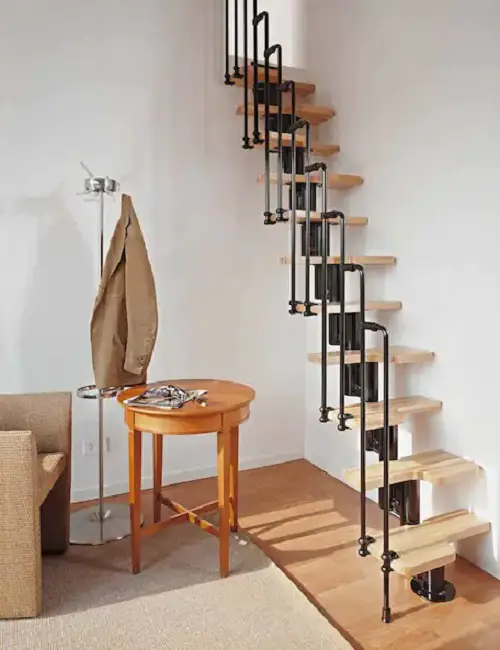 Modular Tread staircase Ideas for Small Spaces