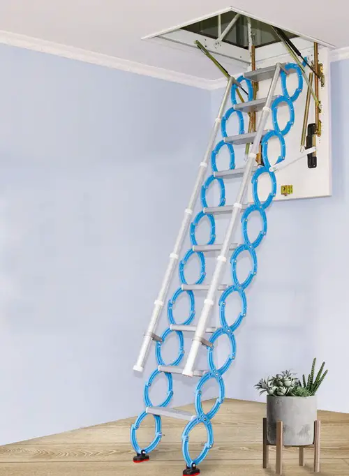 Retractable Aluminum Staircase Ideas for Small Spaces