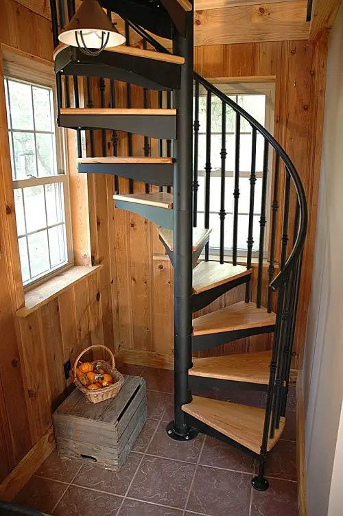 Spiral Stair Ideas for Small Spaces