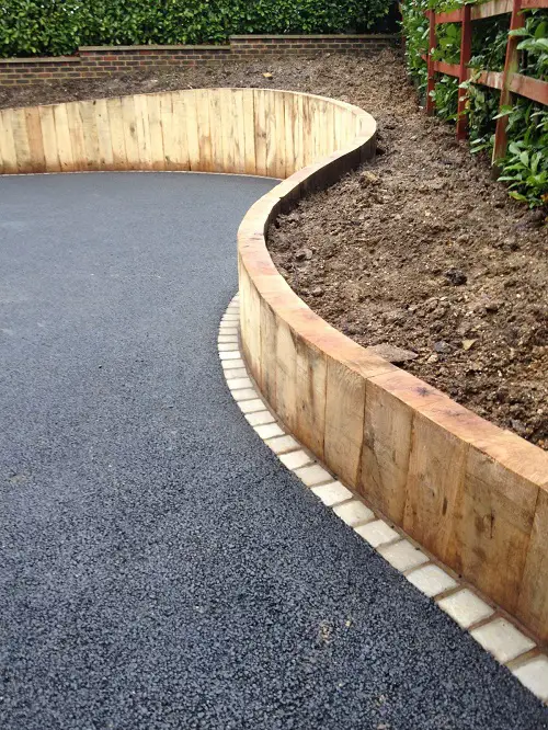 Sinusoidal Edges for garden