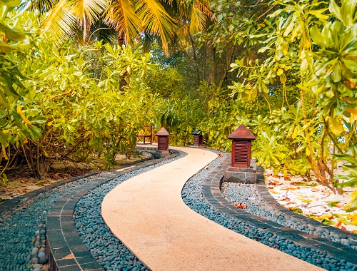 Zen Garden-Inspired Pathway