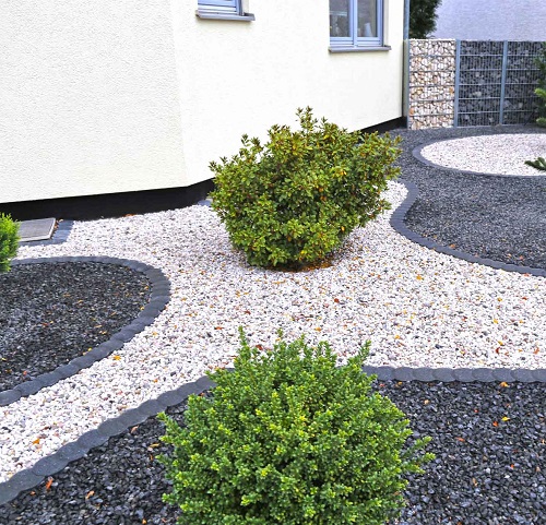 A Black and White Zen Garden
