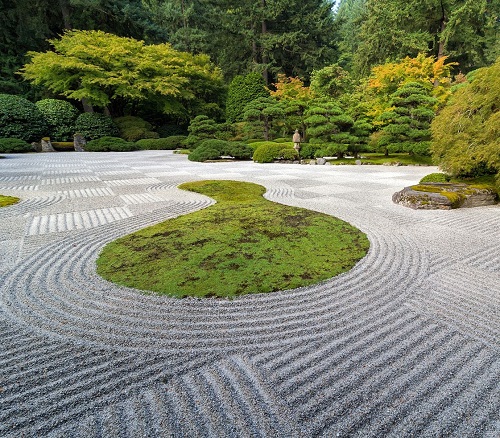 A Well-Kept Zen Garden