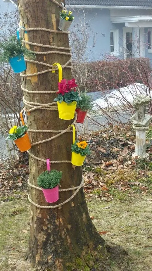 Decorative Hanging Pots