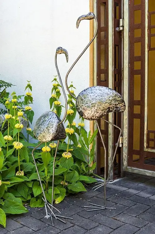 Metal Bird Decor