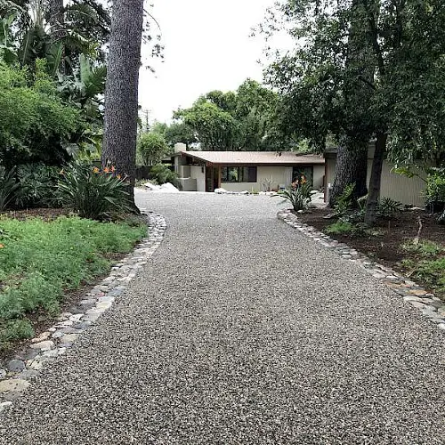 An Entrance of Trees driveway