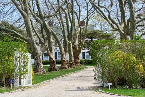 White Gravel Driveway